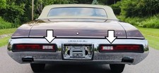 1972 Buick Skylark Gs Gsx Tail Light Surround Bumper Cushions. Pair 1972 Buick Skylark Gs Gsx Tail Light Surround Bumper Cushions. Pair