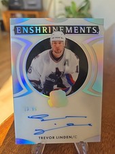 2023-24 Upper Deck The Cup Enshrinements Auto Trevor Linden /99