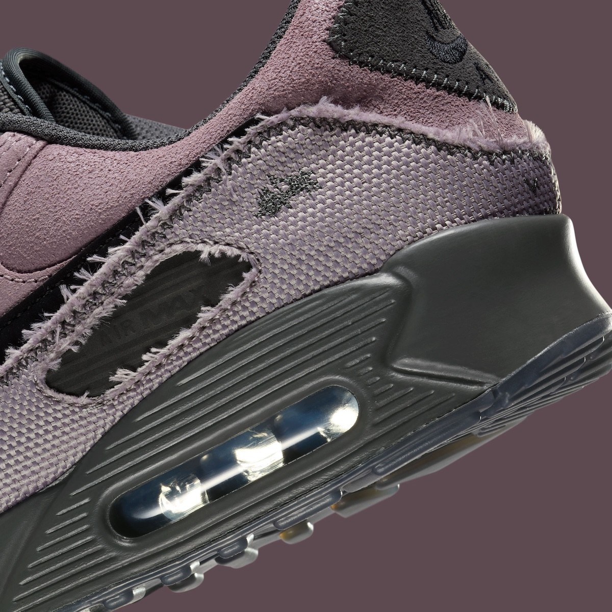 Nike Air Max 90 PRM Light Violet Ore Iron Grey Black IQ0612-226 sz