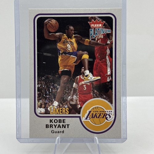 Kobe Bryant #26 2002 Fleer Platinum card