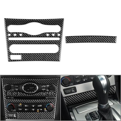 2 Stücke Innen Radio Konsole Abdeckung Für Infiniti G37 Limousine 2010-2013