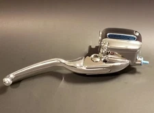 Front Master Cylinder Brake chrome Harley Davidson OEM 11/16 screw and  washers