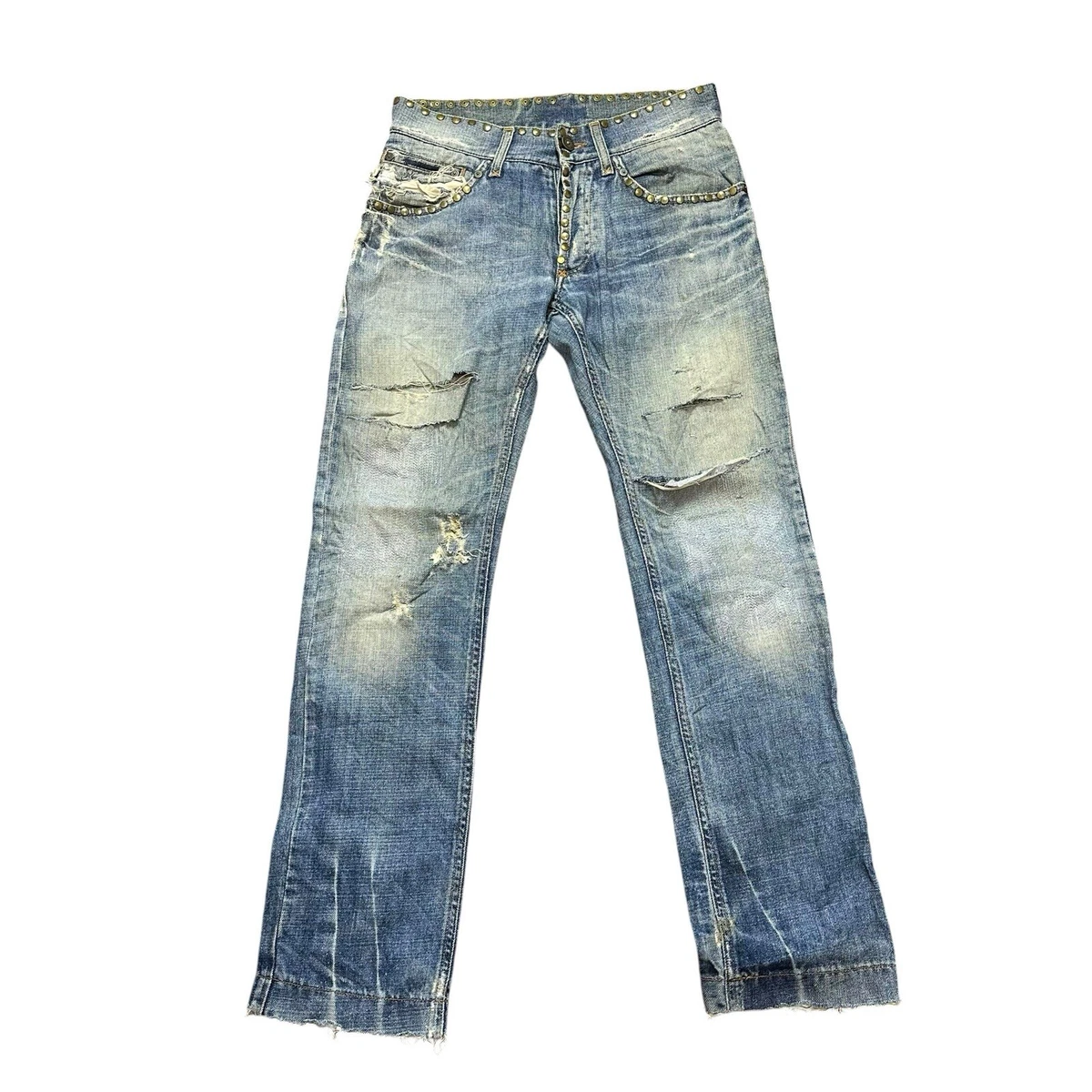 パンツ Dolce & Gabbana Crush Straight Denim 44 Dolce&Gabbana Regular Jeans Men's 44 Size for sale | eBay