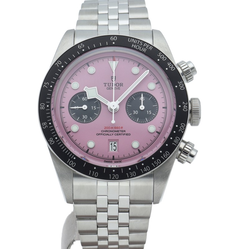 TUDOR Black Bay Chronograph Watch Pink M79360N-0019 Stainless Steel mensWatc... image 2