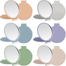 40 Pieces Compact Mirrors Bulk Gifts Mini Vintage Pocket Mirrors for Purse Small