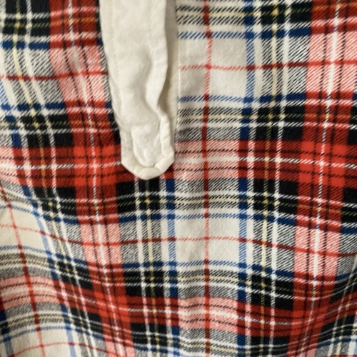 Vintage Sail Sears Roebuck Red Plaid Cotton Flannel Nightshirt Nightgown Women’s - Picture 7 of 14