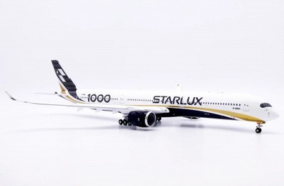 JC Wings Airbus A350-1000 Starlux ''Carbon Fiber'' Flaps Down B-58551 1:200 Modell
