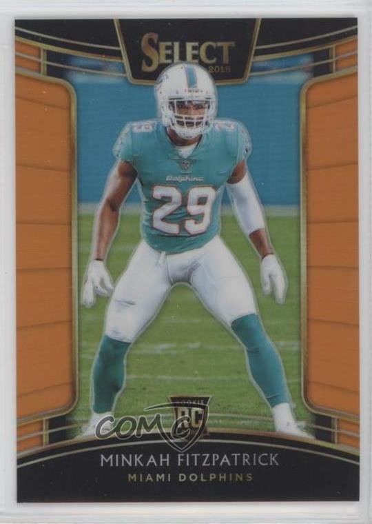 2018 Panini Select Concourse Orange Prizm 31/49 Minkah Fitzpatrick #51 is2