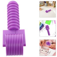 2 Pcs Painting Tools Craft Bead Rolling Pressing Embossing Roller