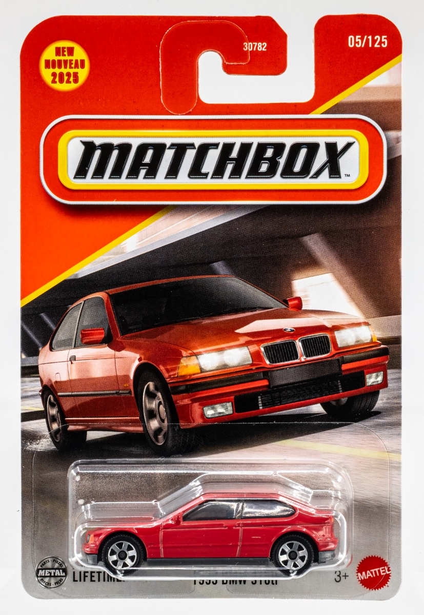 2025 Matchbox #5 1995 BMW 318ti MUGELO RED | FSC | eBay