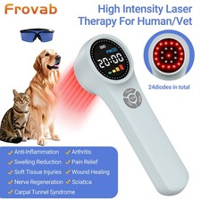 Cold Laser Soft Laser Vet Therapy 1760mW Pain Relief Red Light Laser Treatment