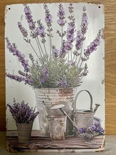 Vintage Stil Blechschild Wanddeko Retro Plakette Shabby Chic Wohndeko