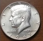 1967 Kennedy Fifty Cents 40% Silver Coin