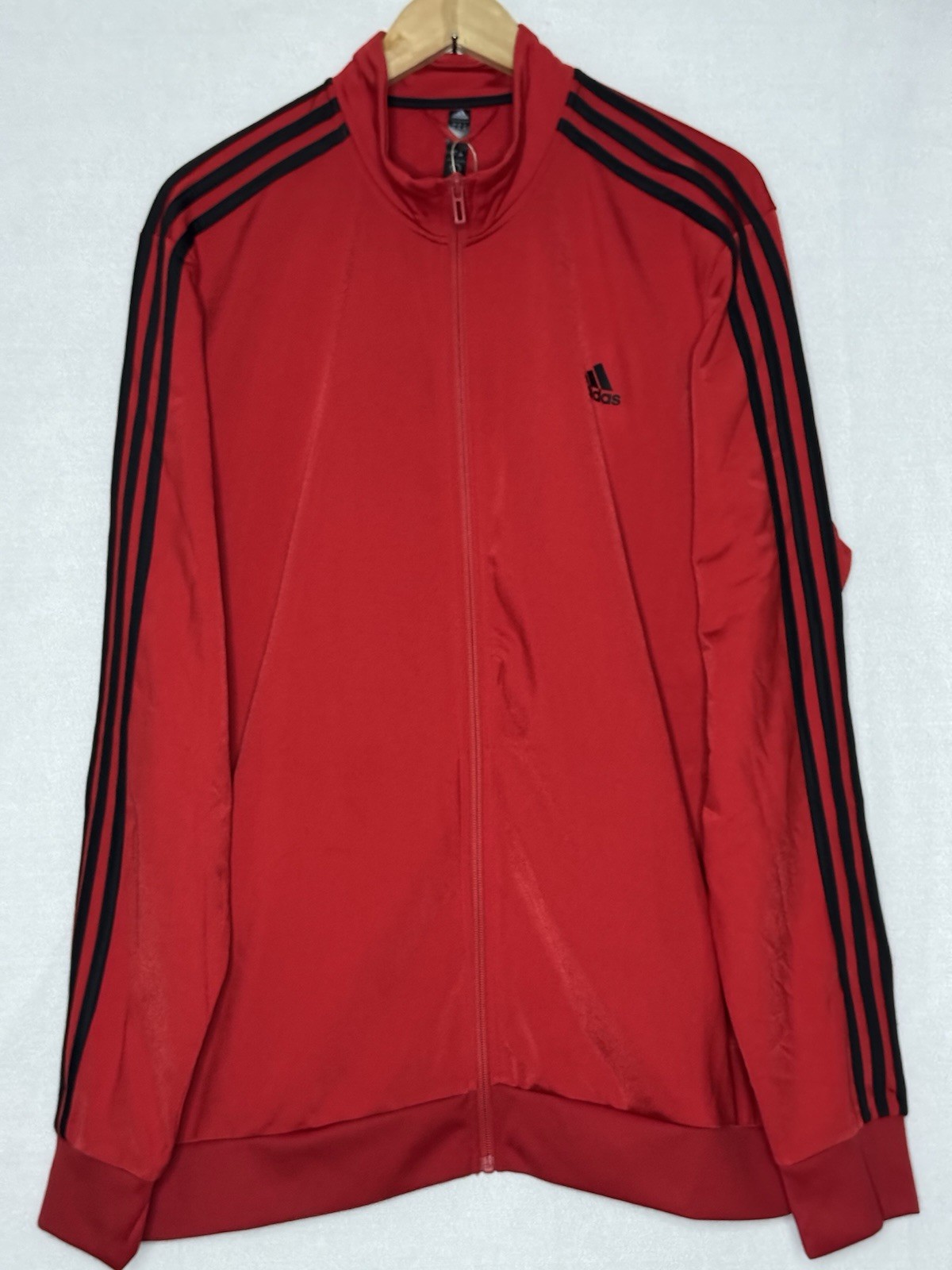 Adidas Essentials Warm Up Track Tops Jacket Men’s Size XL thumbnail 5