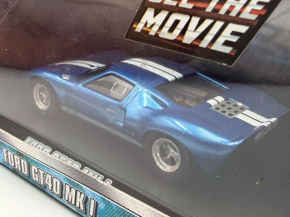Greenlight Hollywood Fast & Furious Ford GT40 MK I, Blue, 1:43, NIB - Image 4 of 4