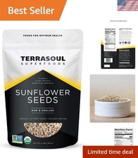 Organic Hulled Sunflower Seeds, 2 Pounds