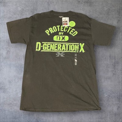 Rare WWE D-Generation X DX Protected Glow in the Dark T-Shirt Deadstock NWT