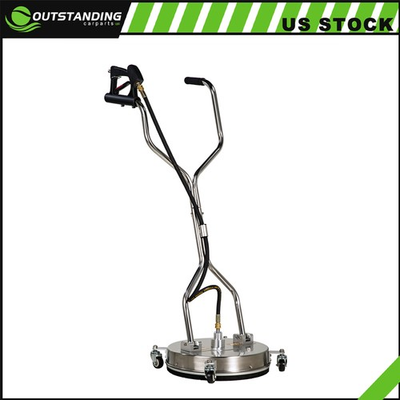 #ad 16.5quot; Pressure Washer Surface Cleaner W Handles amp; 4 Spinner Wheels $149.99