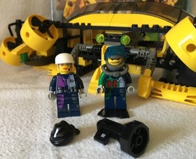 Retired 2002 - LEGO Mission Deep (4794) Alpha Team Command Sub Complete Used