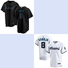 Javier Sanoja Marlins Men's Jersey