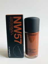 MAC STUDIO FIX FLUID SPF15 NW57 FULL SIZE 1.0 OZ / 30ML NEW IN BOX