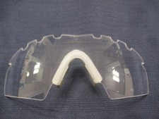 OAKLEY M FRAME USED STRIKE CLEAR VENTED LENS W GREY W CLEAR FRONT NOSE PIECE PRO