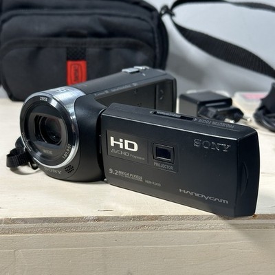 Sony HDR PJ410 Handycam · FULL HD Camcorder integr. Projektor [SEHR GUT]