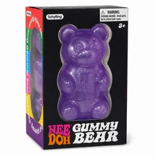 Needoh Gummy Bear Purple in box