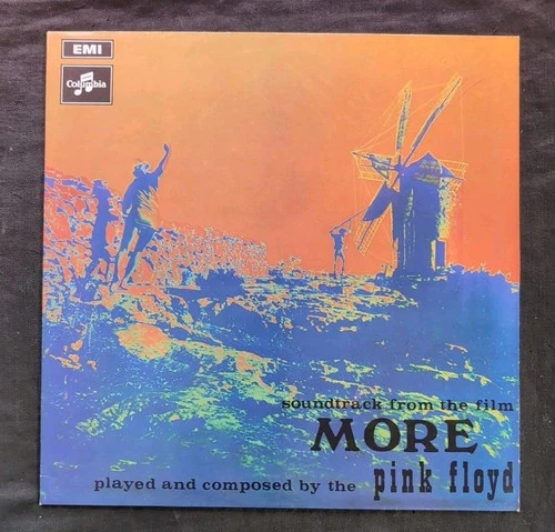 PINK FLOYD - SOUNDTRACK FROM THE FILM MORE LP . U.K COLUMBIA LABEL PRESS Q23