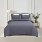 Luxury Duvet Cover Set with Pillow Sham Soft Reversible Quilt Cover Bedding Sets