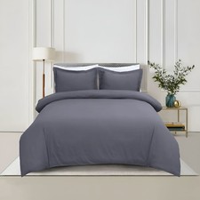 Luxury Duvet Cover Set with Pillow Sham Soft Reversible Quilt Cover Bedding Sets