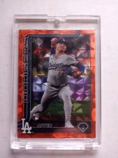 2025 Topps Series 1 River Ryan Orange Diamante 15/25 SSP!!