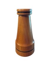 2019 Hand Turned Handmade Wooden Bud Vase Signed by Artist