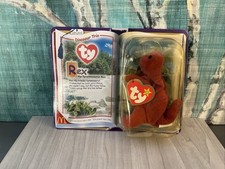 TY REX The Tyrannosaurus 1994 Mc Donalds Beanie Baby RARE RETIRED DINOSAUR TRIO