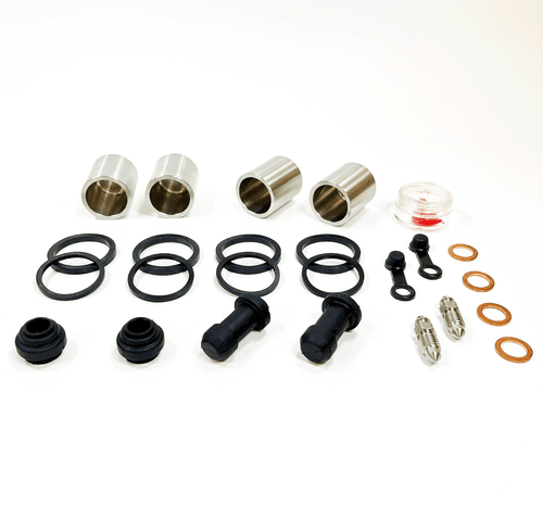 Brake Caliper Seal & SS Piston Kit 1991-2002 Honda ST1100-Front- for 2 Calipers - Picture 1 of 5