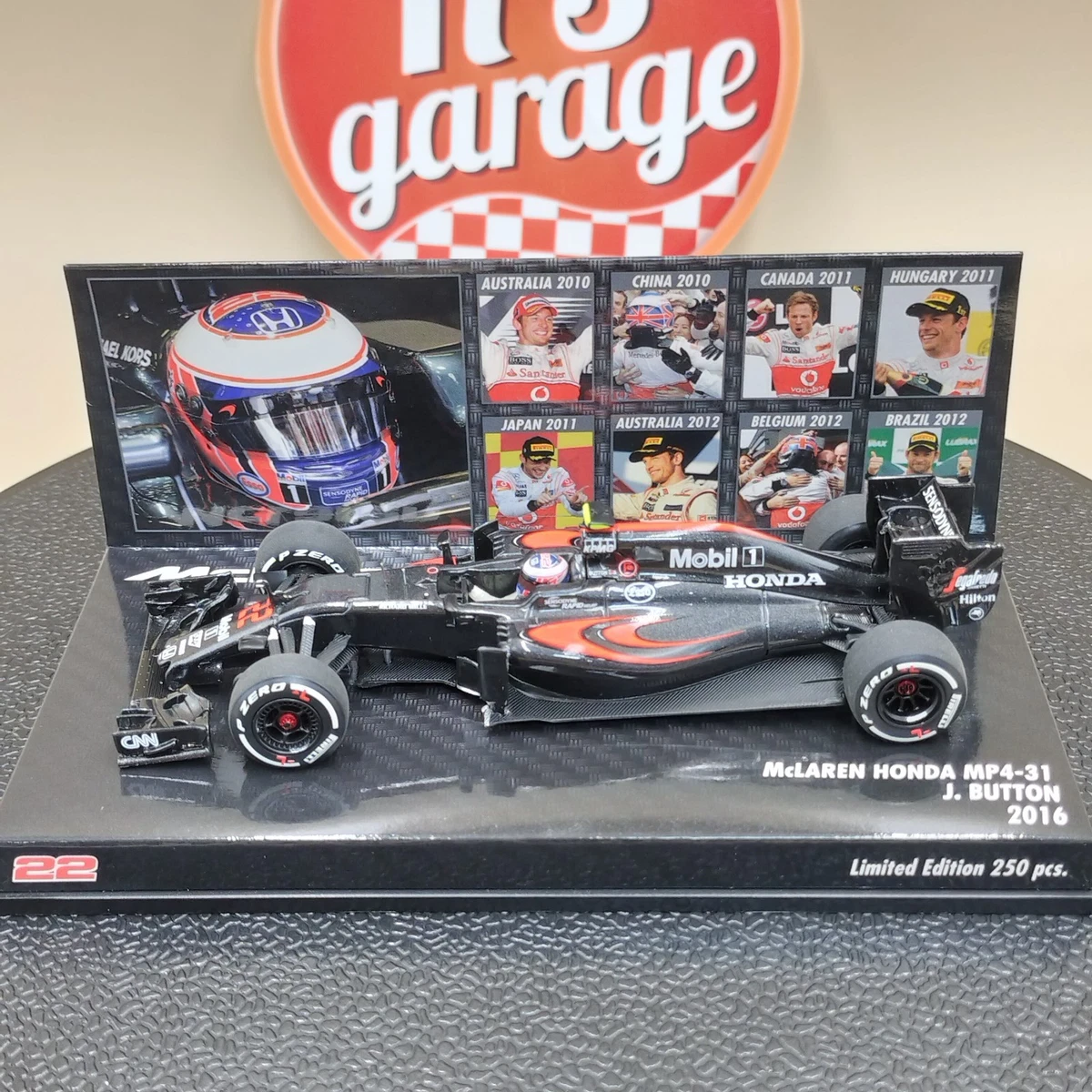 MINICHAMPS Honda Jenson Button Diecast Racing Cars for sale | eBay
