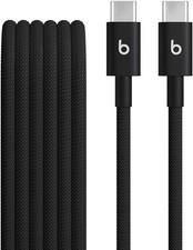 Genuine Beats USB-C to USB-C Woven Cable (1.5 m) Bolt Black