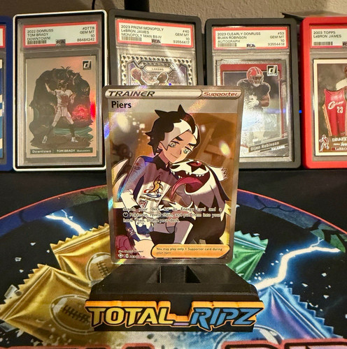 Pokemon TCG Piers 187/189 Darkness Ablaze Full Art Ultra Rare Holo English