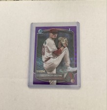 2025 Bowman Chrome - Prospects Spencer Giesting, Spencer Giesting #BCP-165...