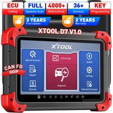 Xtool D7 Car Bidirectional Scanner Full System Diagnostic Coding Key Programmer