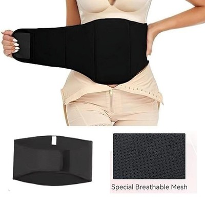 360° Post Liposuction Foam Board Abdominal Compression Belly Wrap Faja Women