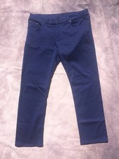 Versace Trousers Collection Blue Chinos