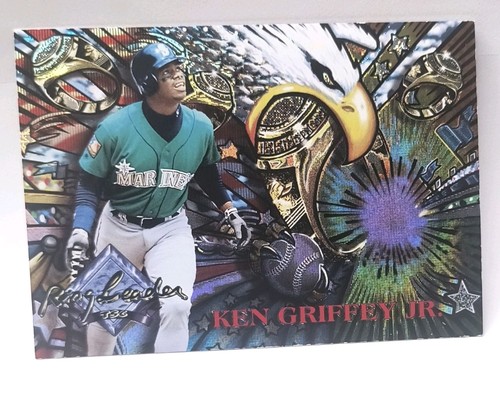 1995 Topps Stadium Club - Ring Leaders Ken Griffey Jr #14 - Mariners