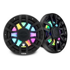 DS18 7.7  2-Way Coaxial Marine Speaker w/ Bullet Tweeter  Digital LED Lights