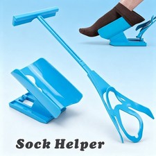 Sock Aid Sock Helper Puller Easy On Off Pulling Assist For Elderly Inc Shoe Horn