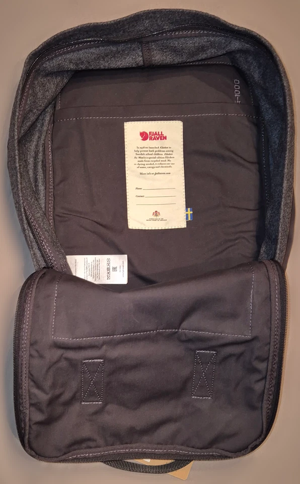 Fjällräven Kånken Re-Wool – Grey (020) - Bild 3 von 4