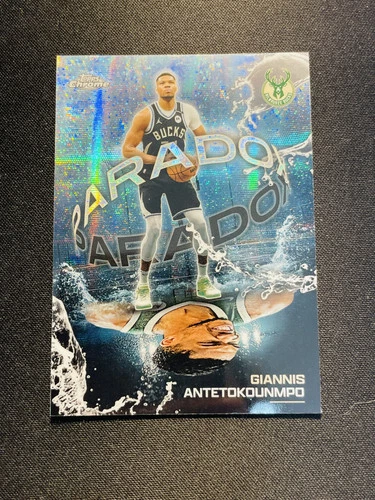 2025 Topps Chrome Giannis Antetokounmpo Base (RAW)