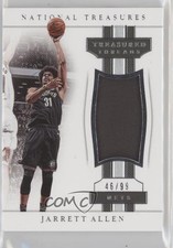 2018-19 Panini National Treasures Treasured Threads 46/99 Jarrett Allen 0dp1