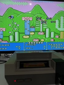 Fantasy Zone Tengen (Nintendo Entertainment System, NES, 1989) - Near Mint Cond.