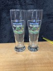 Paulaner Weissbier .5L Beer Glasses Germany Breweriana Set Of Two — photo 6